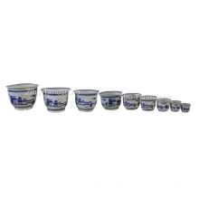 Maceta de cerámica - Patrón chino (23611)